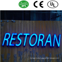 Professional LED Front Illuminated Acrylic Channel Letter